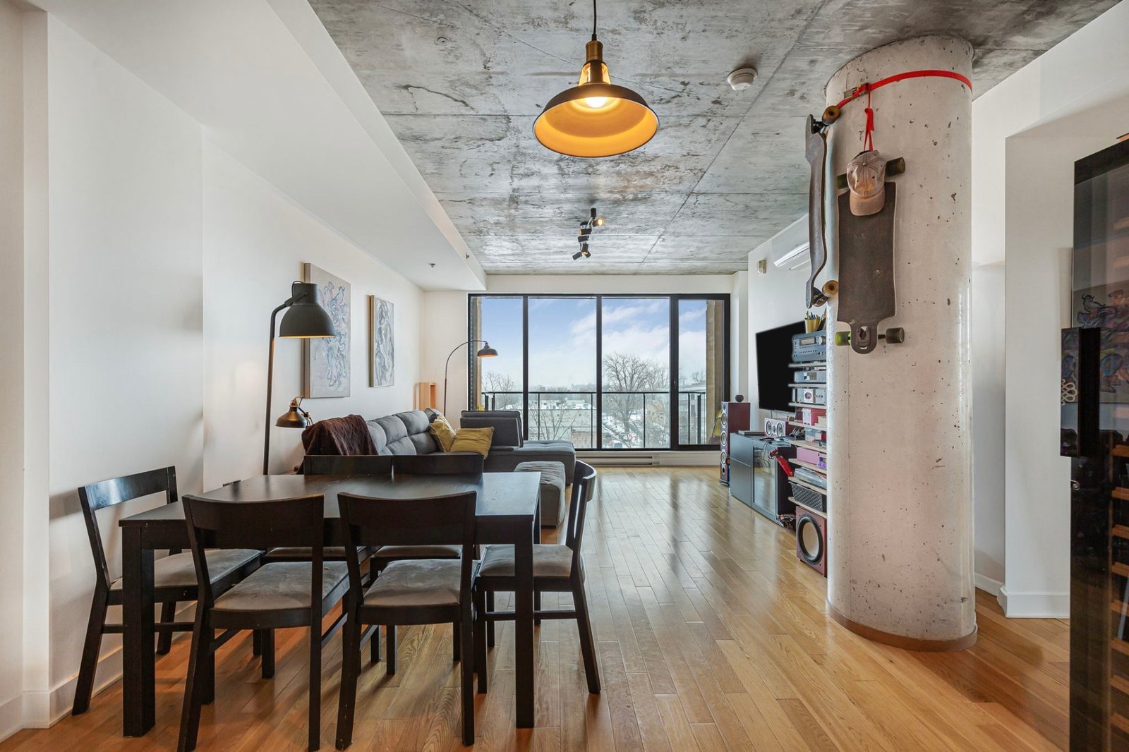 Salle à manger — 5661 Av. De Chateaubriand, app. 538, Montréal (Rosemont/La Petite-Patrie)